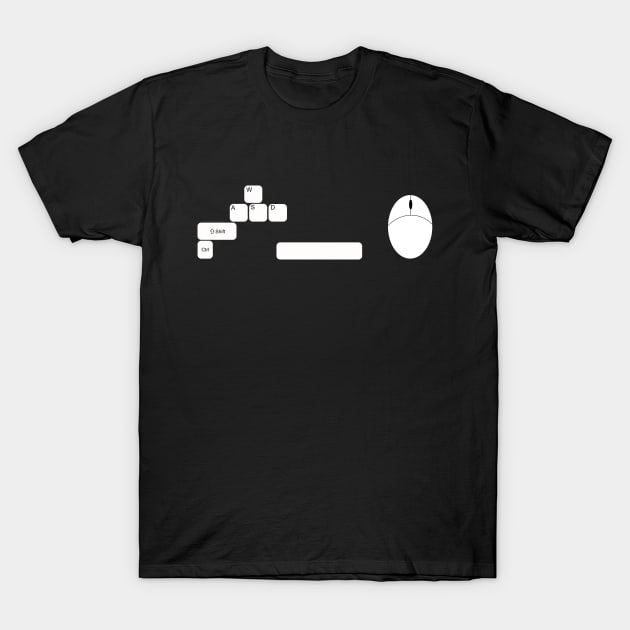 PC gamer T-Shirt by shallotman